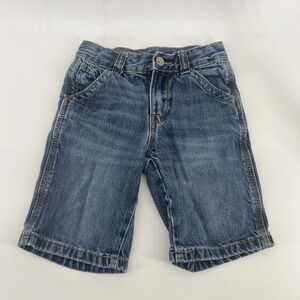 The Children's Place Boys Denim Shorts Adjustable Waist Size 6